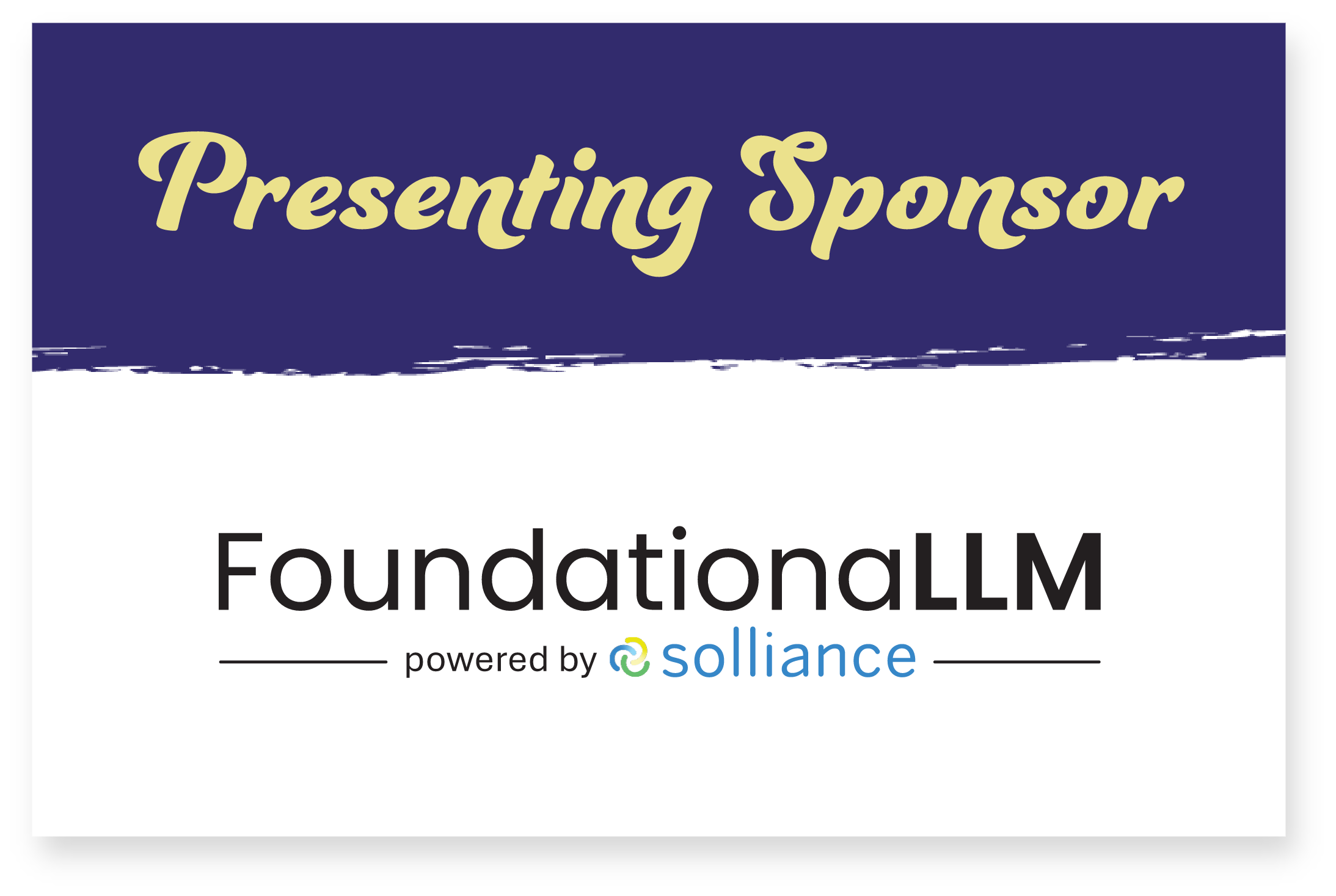 Presenting Sponsor: FoundationaLLM