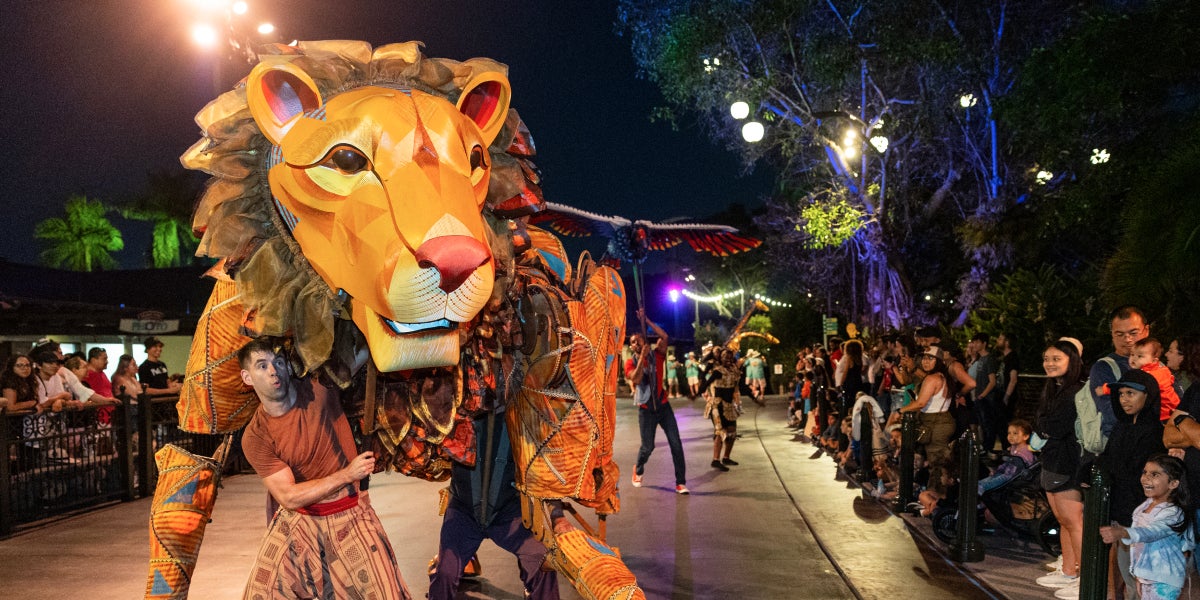 Lion parade