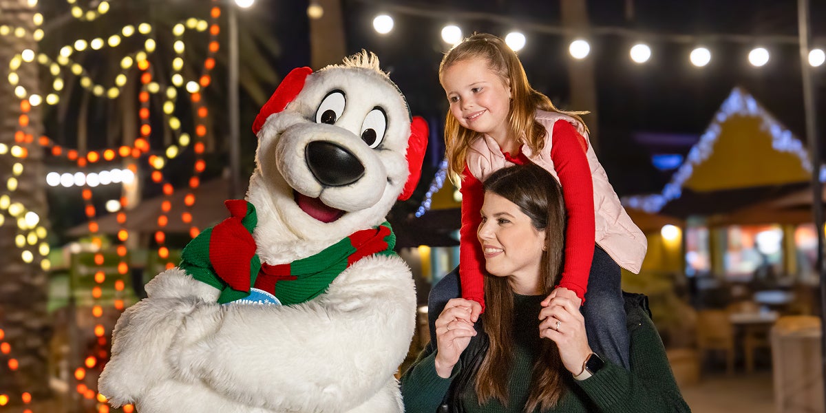 Jungle Bells character with family