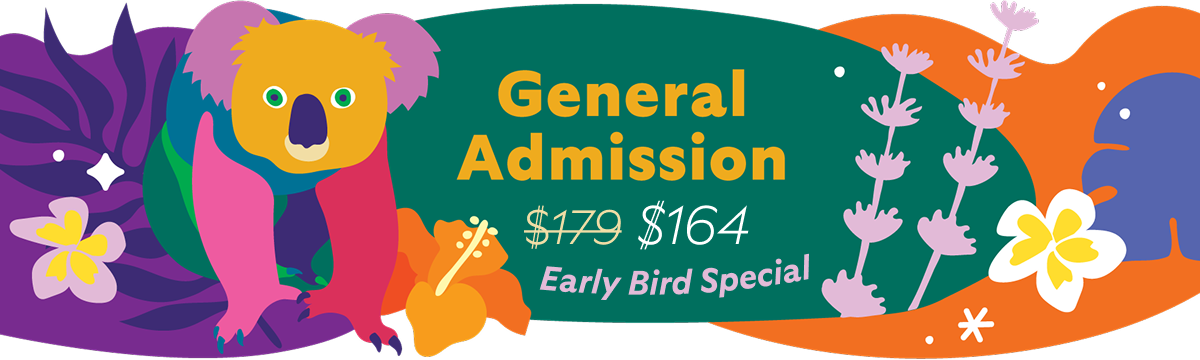 General Admission $164 Early Bird Special