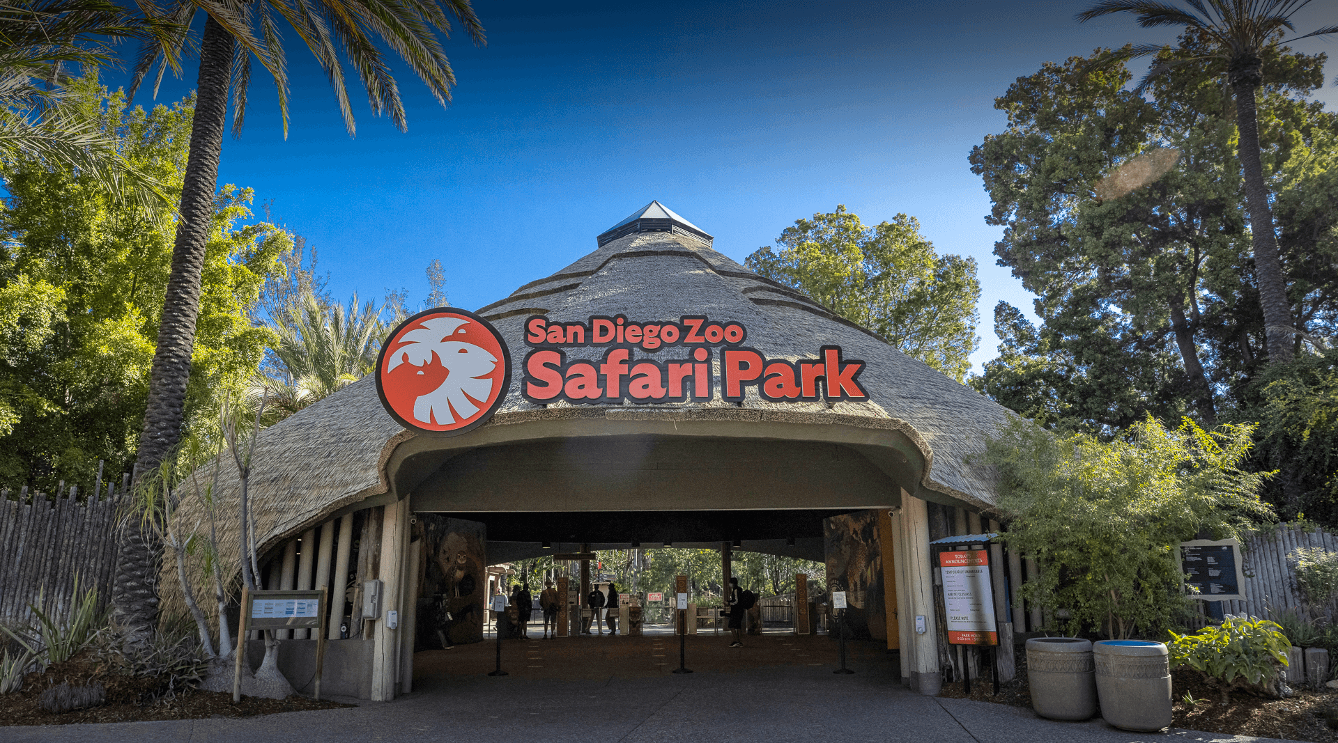 Safari Park entrance
