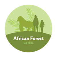 icon: African Forest -- gorilla