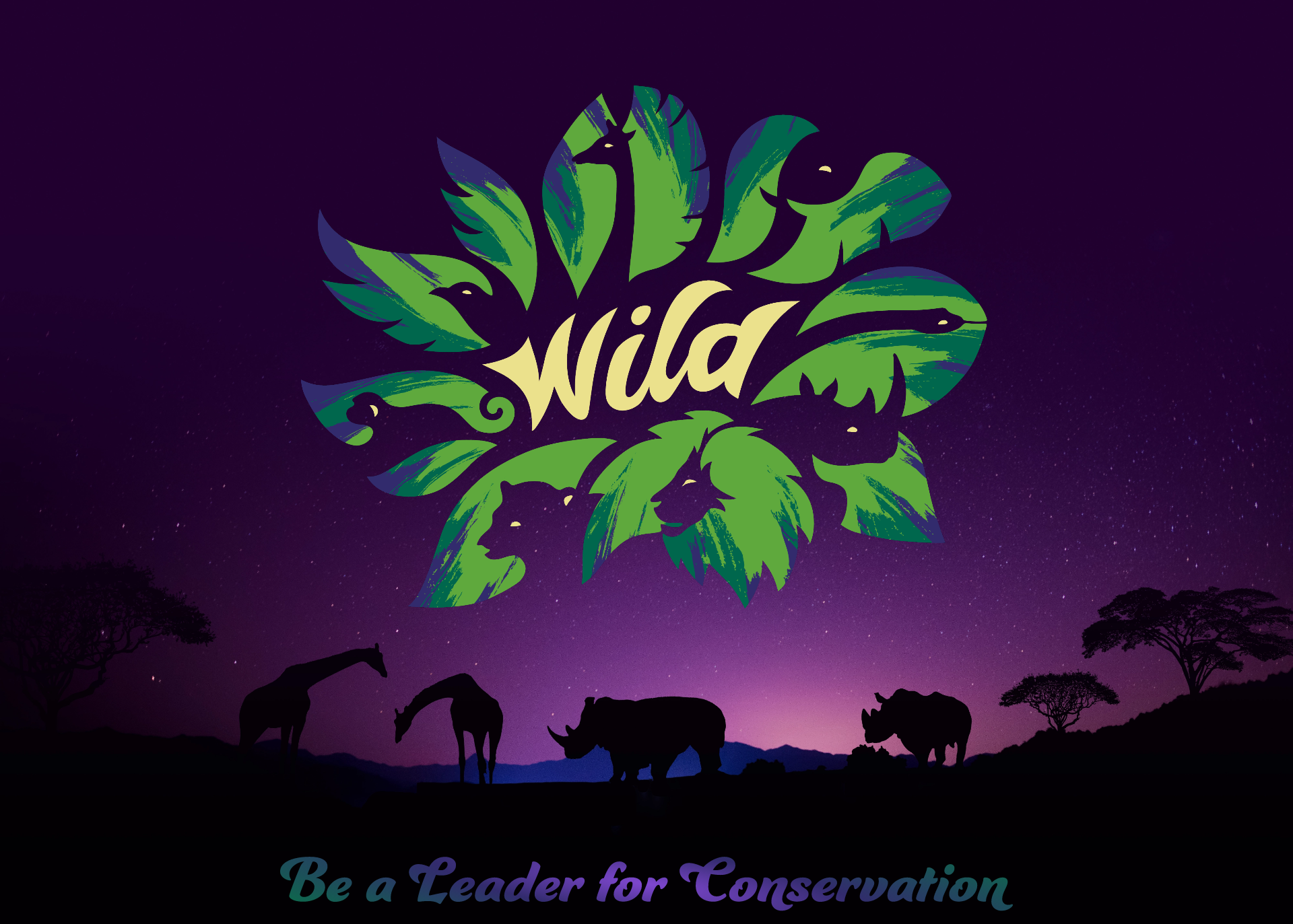 Be a leader for conservation