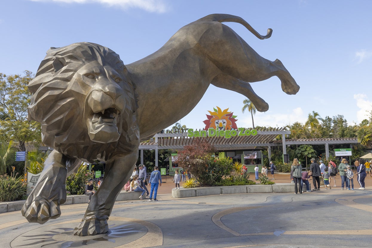 Current Zoo entrance