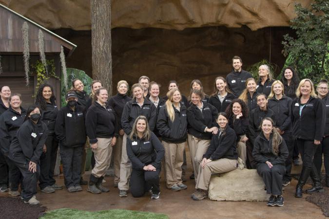 Wildlife care specialists