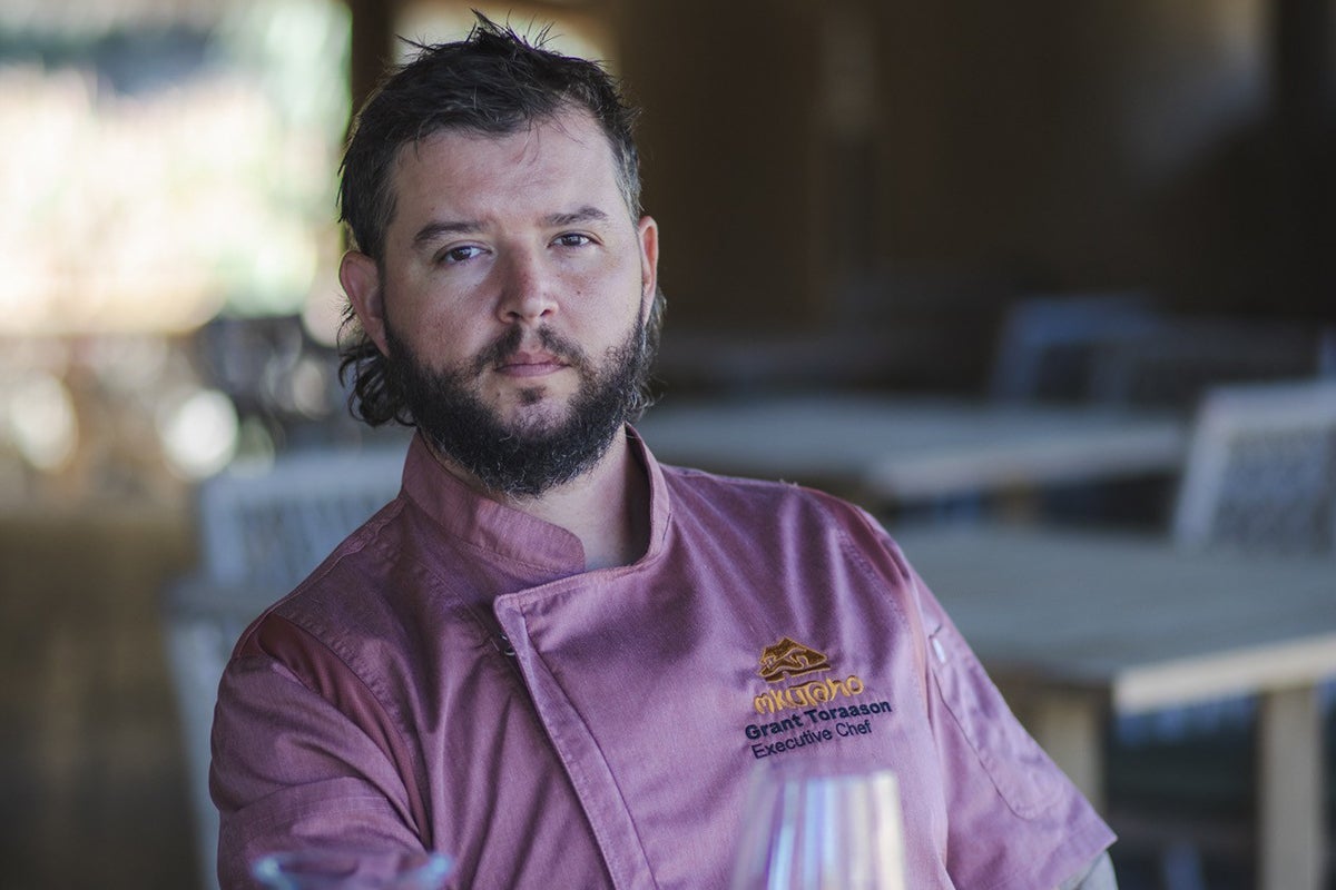 San Diego Zoo Safari Park's Executive Chef Grant Toraason